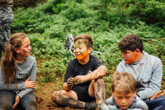 Children with face paint (c) Helena Dolby